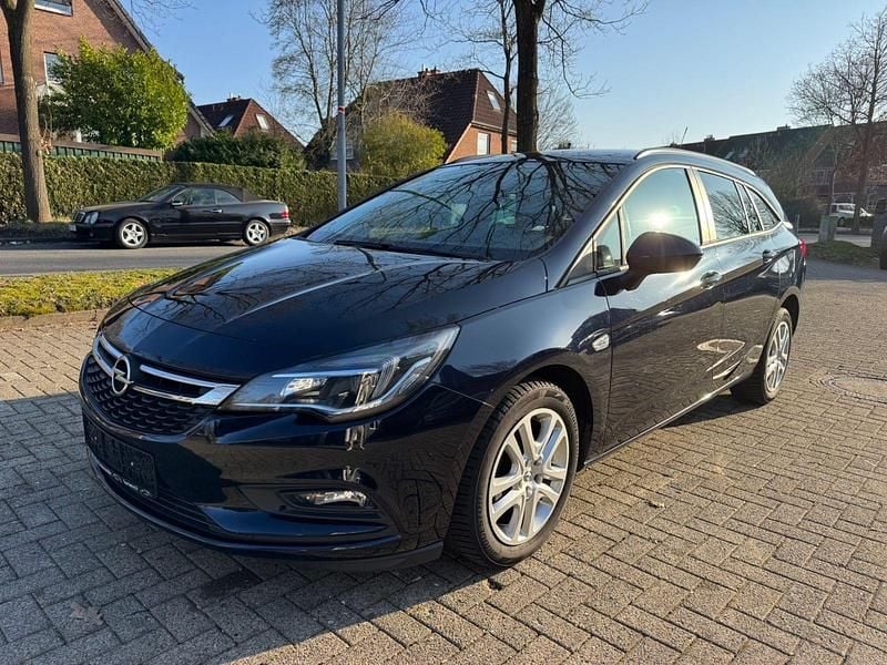 Gebraucht Opel Astra Business 110 PS (80 kW) 2018 Blau Kombi