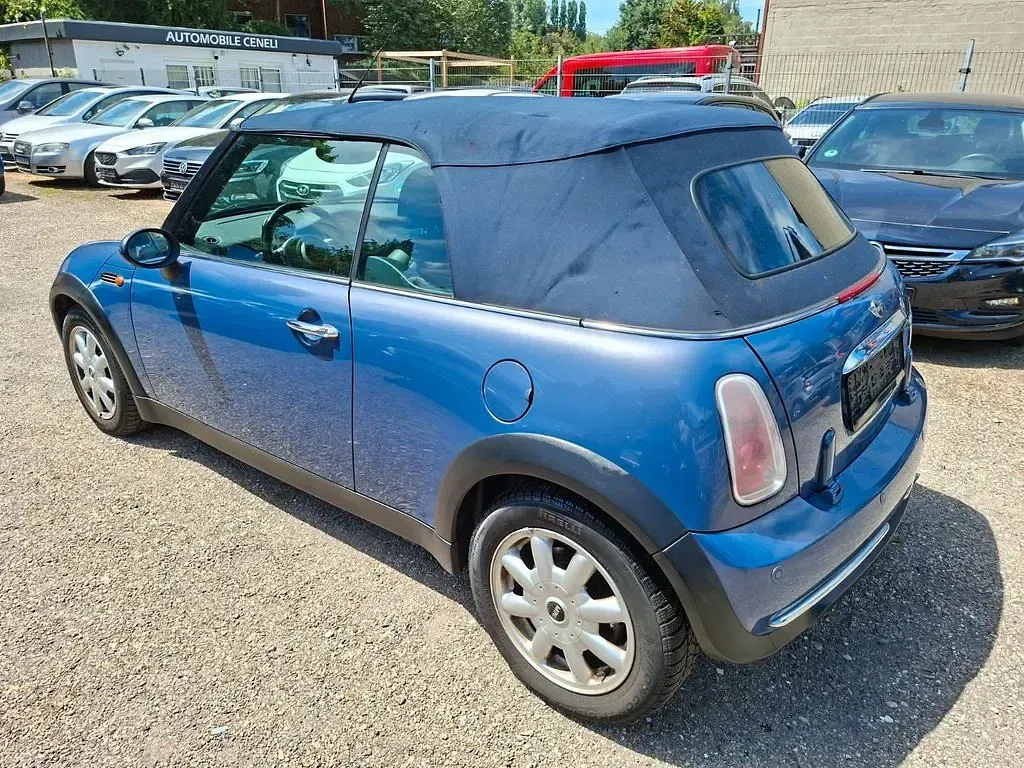 Gebraucht Mini Cooper Cabriolet 116 PS (85 kW) 2004 Blau Cabrio