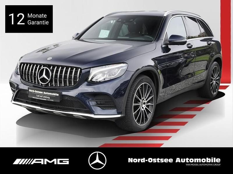 Cavansitblau metalliclack Gebraucht 2017 Mercedes GLC250 AMG SUV | 29.990 € (Fairer Preis) - Bild 1/4