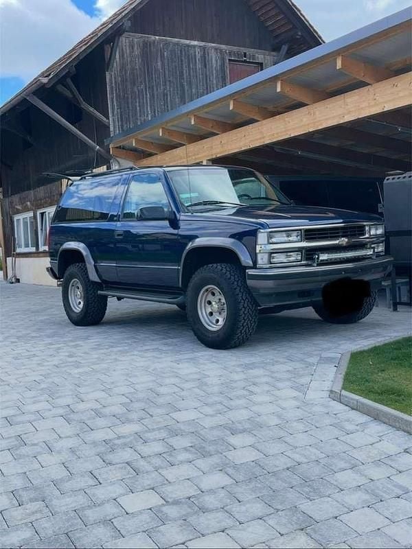 Blau Gebraucht 1996 Chevrolet Tahoe SUV | 15.500 € (Teuer) - Bild 1/4
