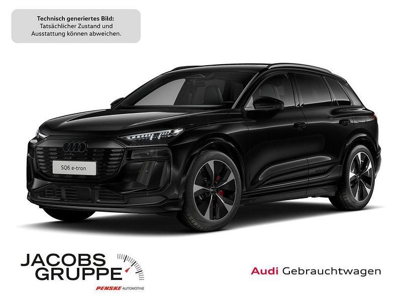 Schwarz Gebraucht 2025 Audi SQ6 e-tron Sport SUV | 81.280 € (Fairer Preis) - Bild 1/4