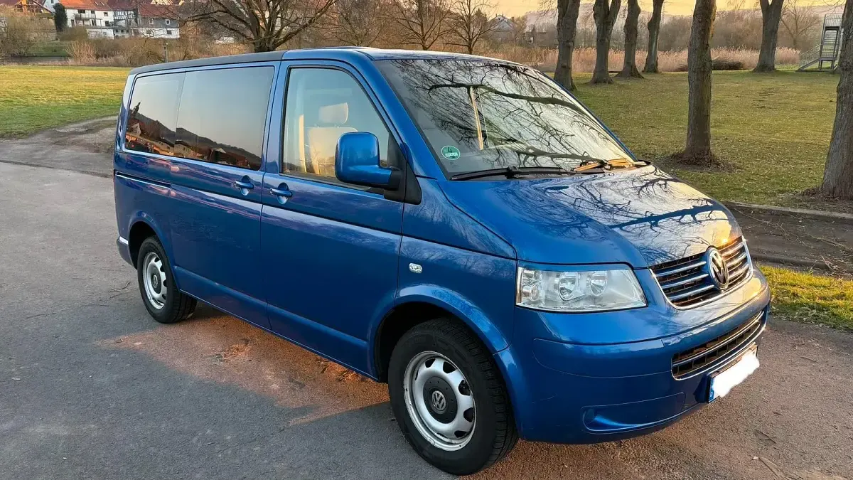 Occasion VW T5 131 ch (96 kW) 2004 Bleue Van