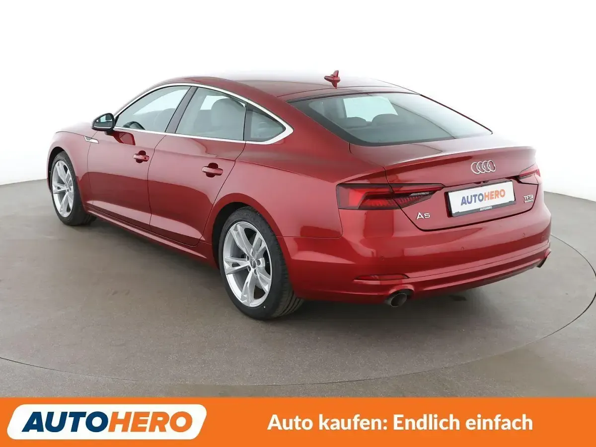 Gebraucht Audi A5 Sportback Comfort 252 PS (185 kW) 2018 Rot Kleinwagen