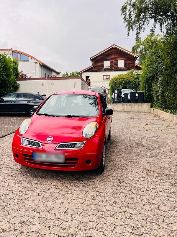 Rot Gebraucht 2009 Nissan Micra Kleinwagen | 850 € (Guter Preis) - Bild 1/4