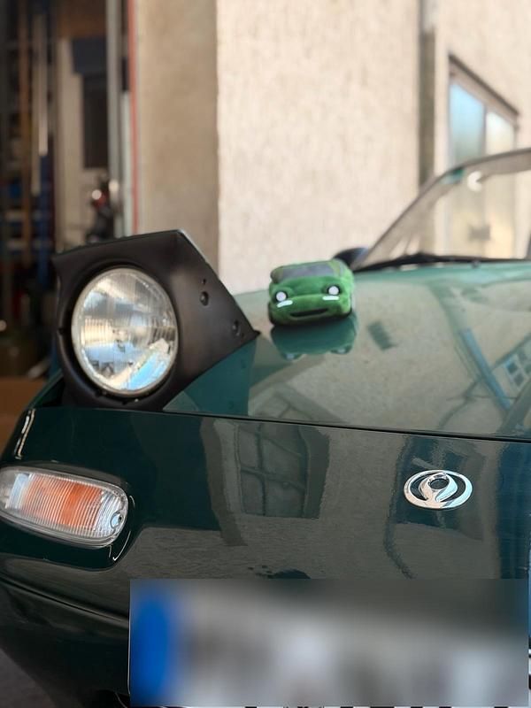 Gebraucht Mazda MX5 90 PS (66 kW) 1997 Grün Cabrio