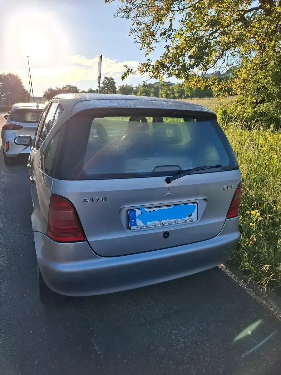 Gebraucht Mercedes A170 Avantgarde 90 PS (66 kW) 1999 Silber Kleinwagen