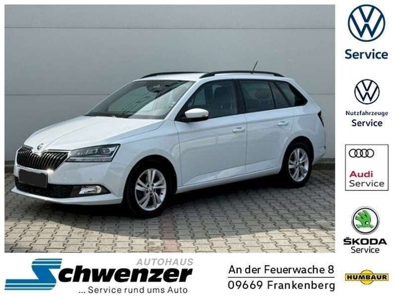 Moonweiss metallic Gebraucht 2021 Skoda Fabia Style Kombi | 16.890 € (Fairer Preis) - Bild 1/4