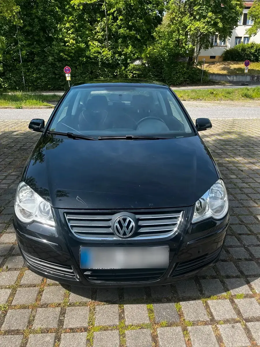 Gebraucht VW Polo 2008 Schwarz Kleinwagen