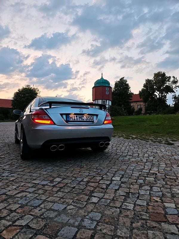 Silber Gebraucht 2006 Mercedes SLK350 Cabrio | 10.500 € (Fairer Preis) - Bild 1/4