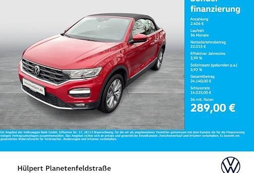 Gebraucht VW T-Roc Style 150 PS (110 kW) 2022 Rot SUV