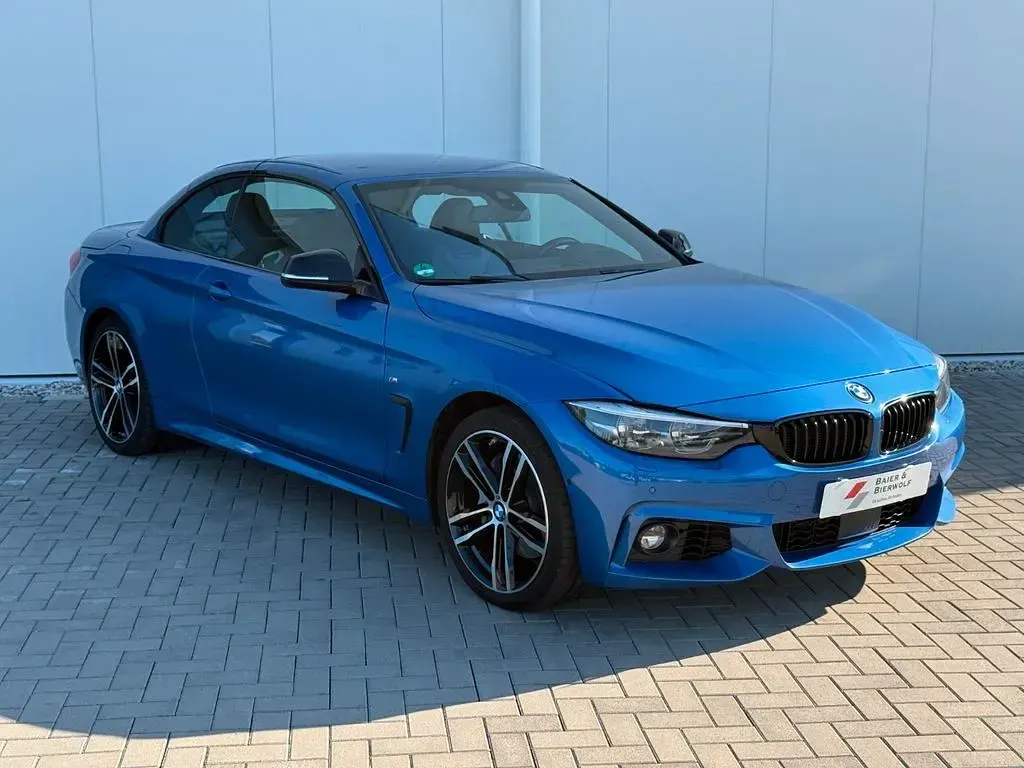 Gebraucht BMW 435 M Sport 313 PS (230 kW) 2018 Blau Cabrio