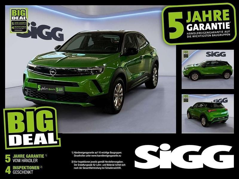 Matcha green/ikone gruen Gebraucht 2022 Opel Mokka-e Edition SUV | 16.580 € (Superpreis) - Bild 1/4