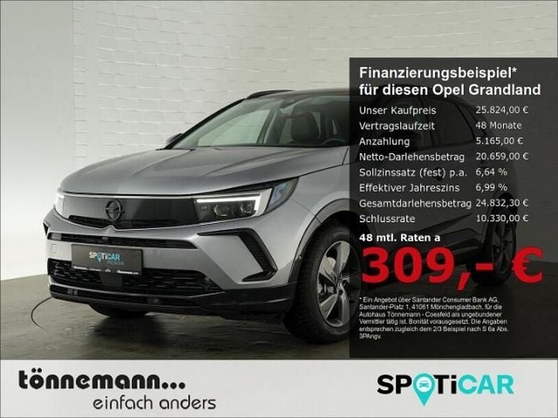 Quarz silber Gebraucht 2024 Opel Grandland X SUV | 25.824 € (Fairer Preis) - Bild 1/4