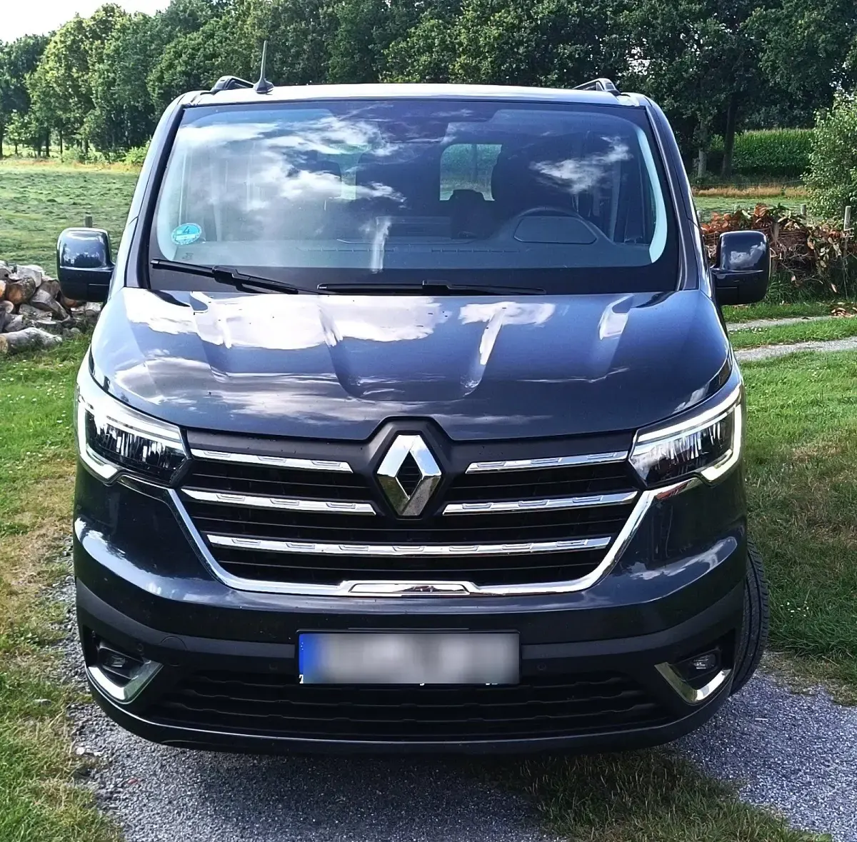Gebraucht Renault Trafic 150 PS (110 kW) 2023 Schwarz Van / Kleinbus