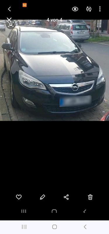 Usata Opel Astra 2010 Nero Utilitaria