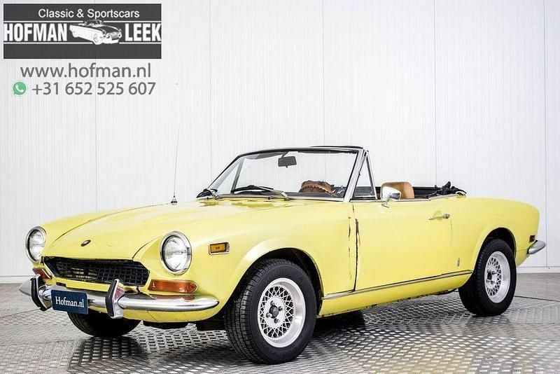 Gebraucht Fiat 124 Spider 107 PS (78 kW) 1973 Gelb Cabrio