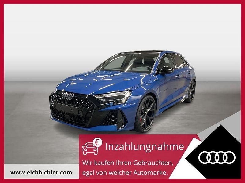 Ascariblau Neu 2025 Audi RS3 Sportback Ambiente Kleinwagen | 68.990 € (Guter Preis) - Bild 1/4