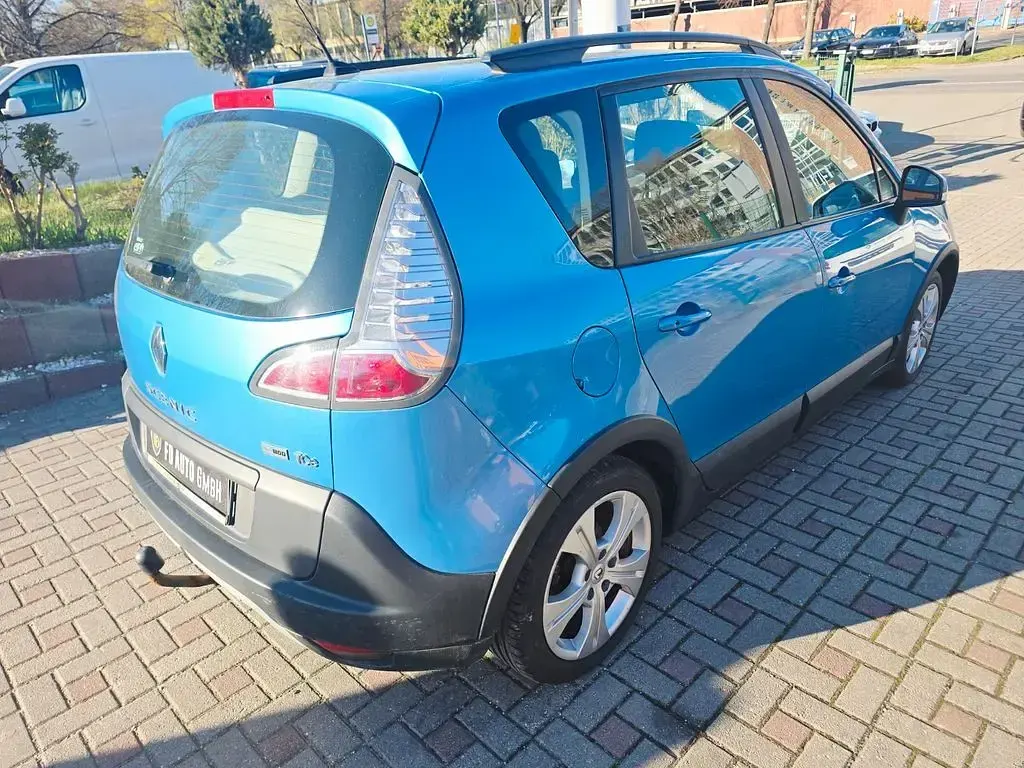 Gebraucht Renault Scénic III Initiale Paris 116 PS (85 kW) 2014 Blau Van / Kleinbus