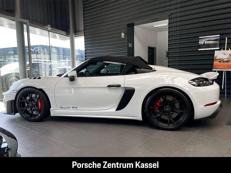 Neu Porsche 718 Spyder 500 PS (367 kW) 2025 Weiss Cabrio