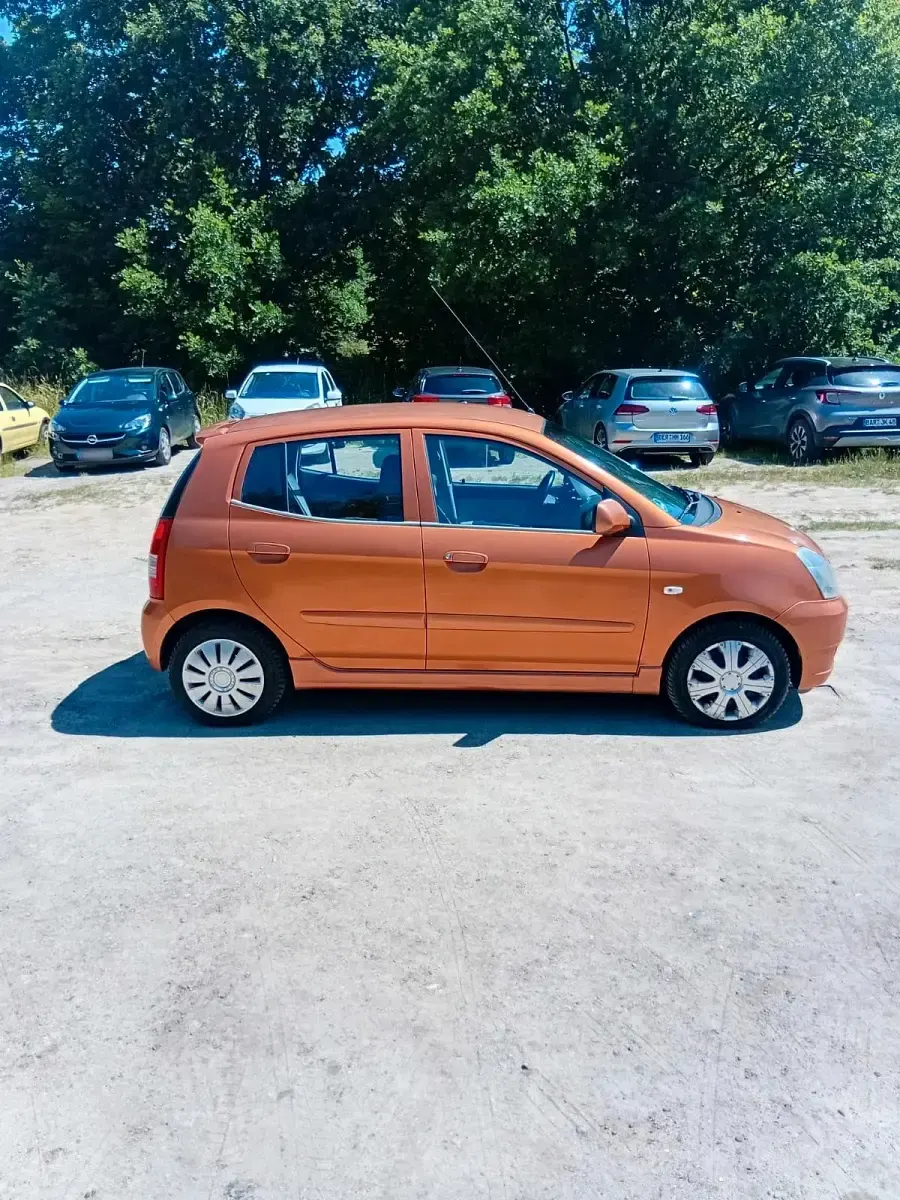 Gebraucht Kia Picanto 65 PS (47 kW) 2004 Orange Kleinwagen