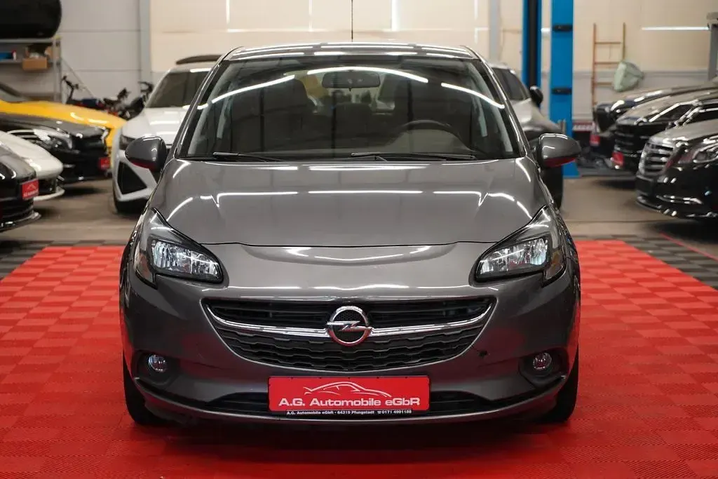 Gebraucht Opel Corsa drive 90 PS (66 kW) 2016 Grau Kleinwagen