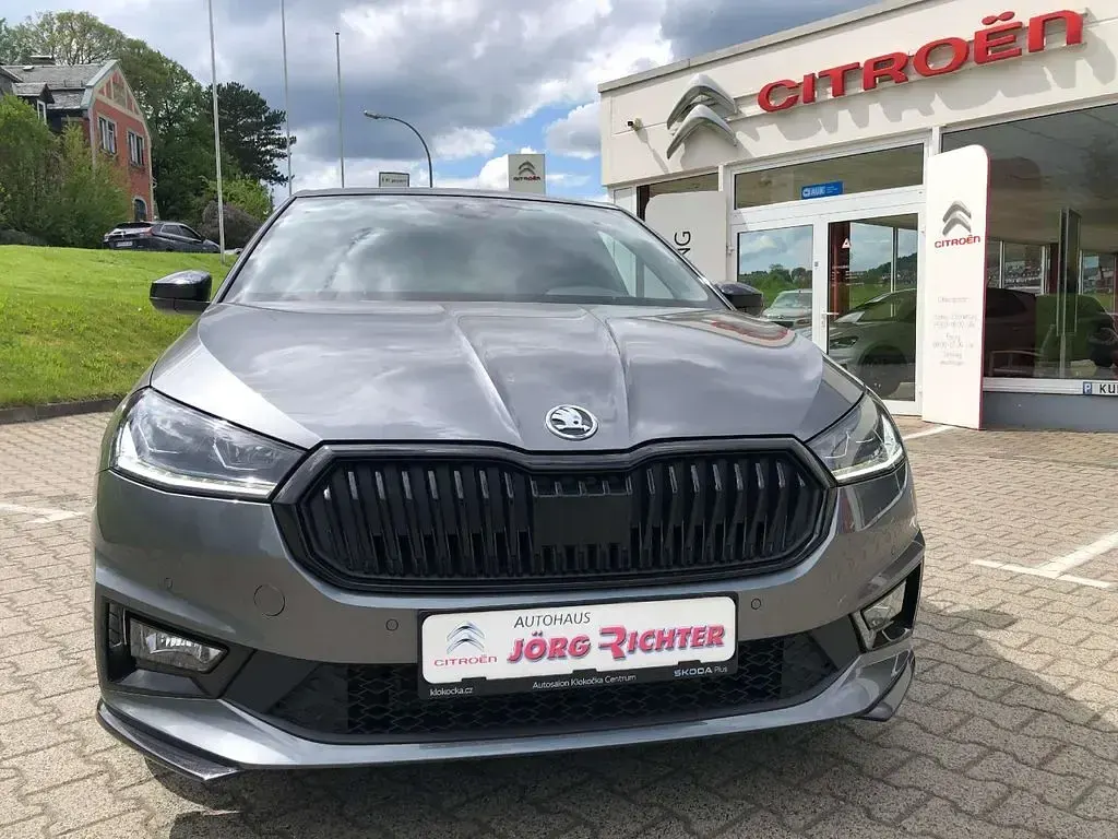 Gebraucht Skoda Fabia Monte Carlo 116 PS (85 kW) 2024 Graphitegrau metallic Kleinwagen