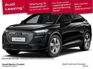 Gebraucht Audi Q4 Sportback e-tron 125 kW (170 PS) 2022 Schwarz (mythosschwarz metallic) SUV