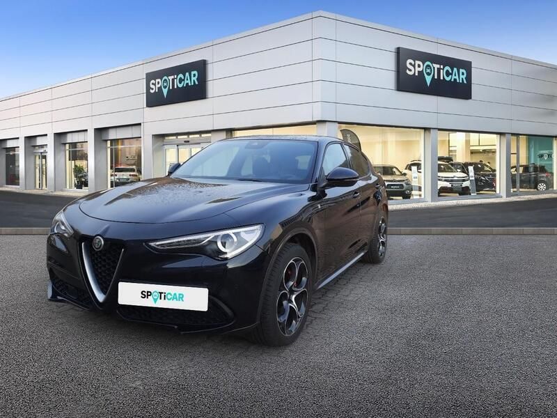 Schwarz Gebraucht 2022 Alfa Romeo Stelvio Ti SUV | 36.490 € (Fairer Preis) - Bild 1/3