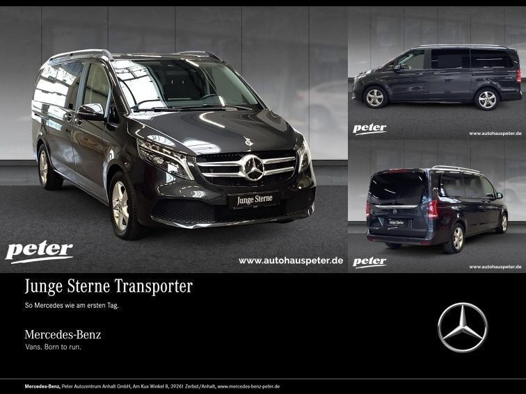Grau graphitgrau metallic Gebraucht 2023 Mercedes V250 Edition Van / Kleinbus | 52.950 € (Guter Preis) - Bild 1/4