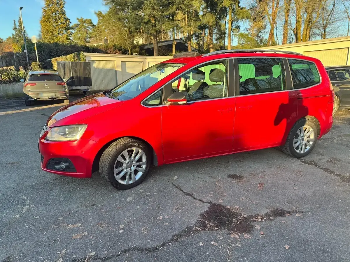 Gebraucht Seat Alhambra 150 PS (110 kW) 2014 Rot Van / Kleinbus
