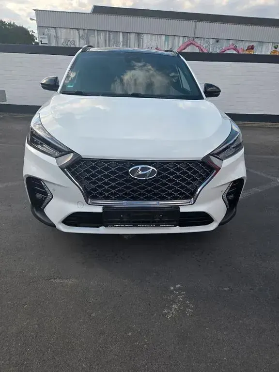 Gebraucht Hyundai Tucson N Line 185 PS (136 kW) 2020 Weiß SUV