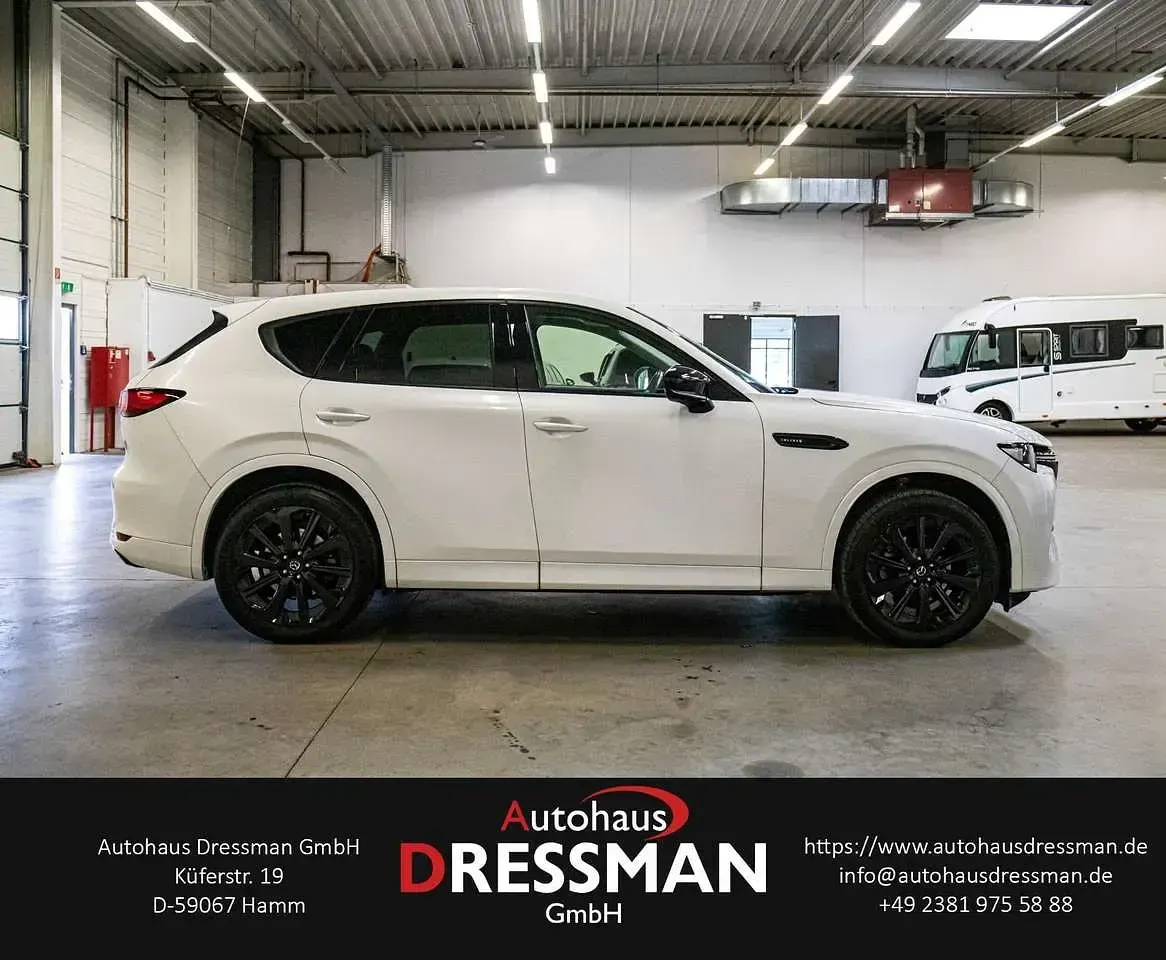 Gebraucht Mazda CX-60 Homura-Line 254 PS (186 kW) 2023 Weiß SUV