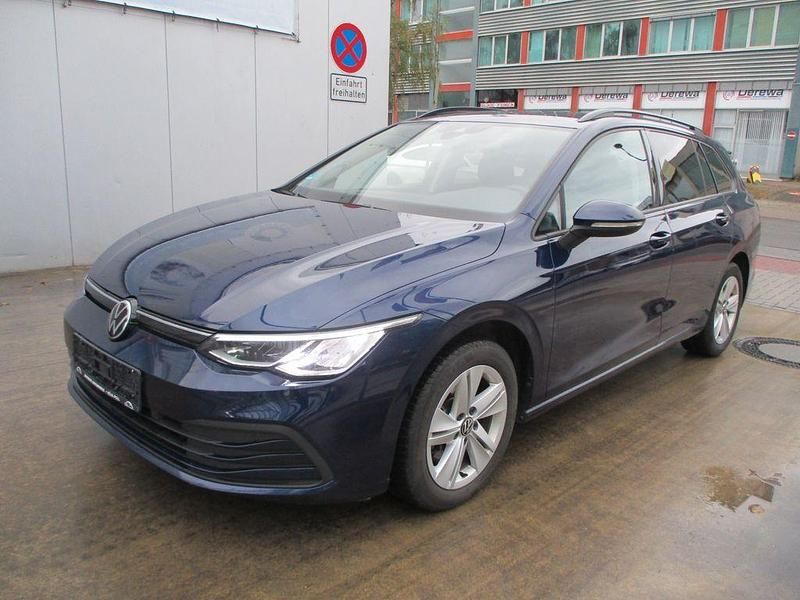 Blau Gebraucht 2021 VW Golf VIII Life Kombi | 18.970 € (Guter Preis) - Bild 1/4