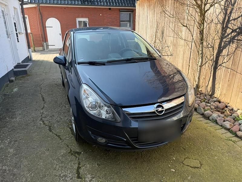 Gebraucht Opel Corsa 80 PS (58 kW) 2008 Blau Kleinwagen