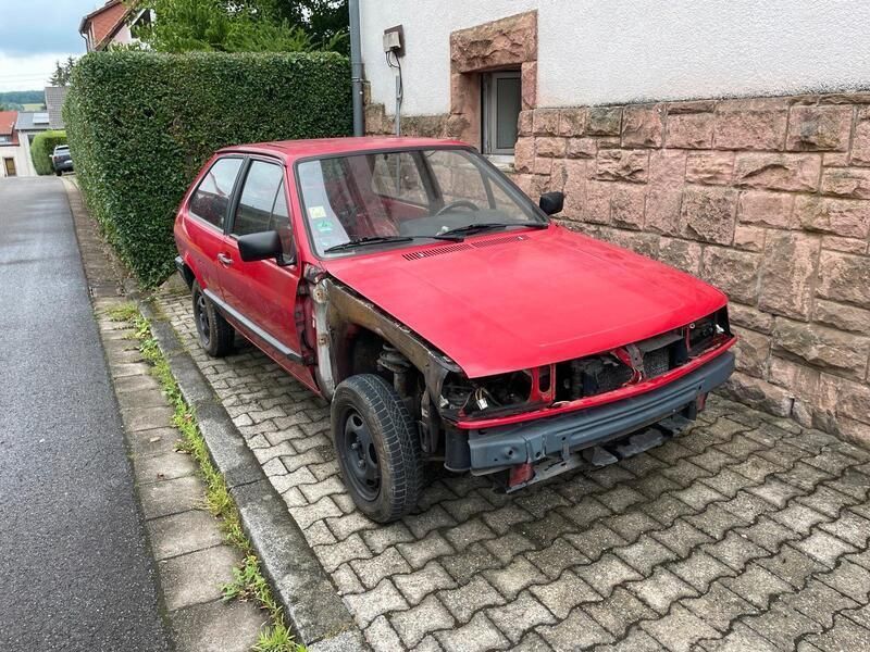 Rot Gebraucht 1991 VW Polo Kleinwagen | 300 € - Bild 1/4
