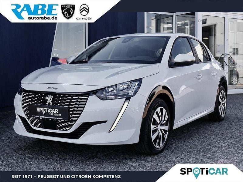 Weiß Gebraucht 2021 Peugeot e-208 Active Kleinwagen | 13.450 € (Guter Preis) - Bild 1/4