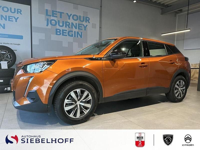 Orange fusion Gebraucht 2022 Peugeot e-2008 Active SUV | 15.250 € (Superpreis) - Bild 1/4