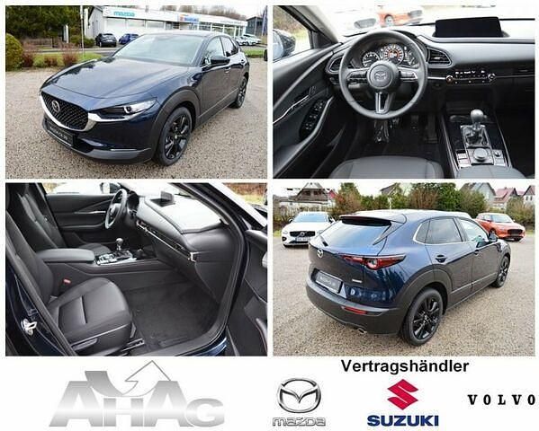 Mitternachtsblau Gebraucht 2024 Mazda CX-30 Homura-Line SUV | 26.850 € (Fairer Preis) - Bild 1/2