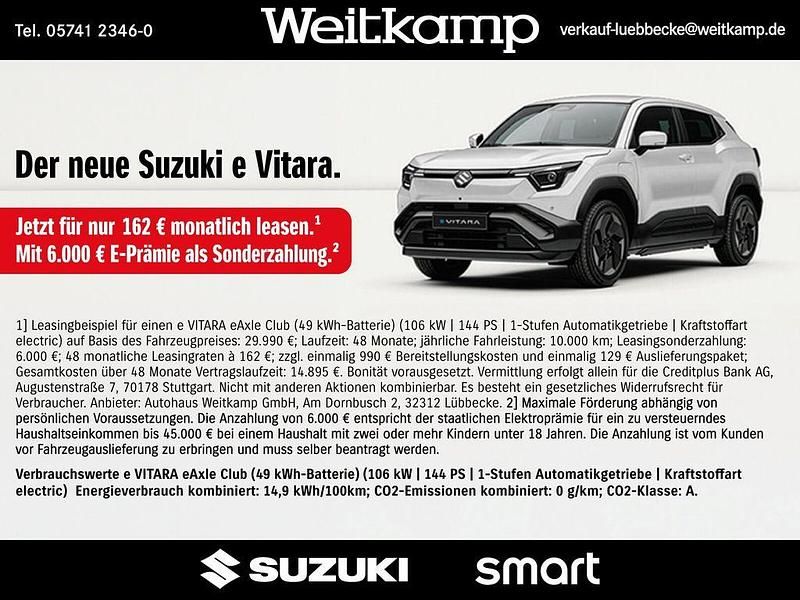 Neu Suzuki Vitara Club 105 kW (144 PS) 2026 Arctic white pearl SUV