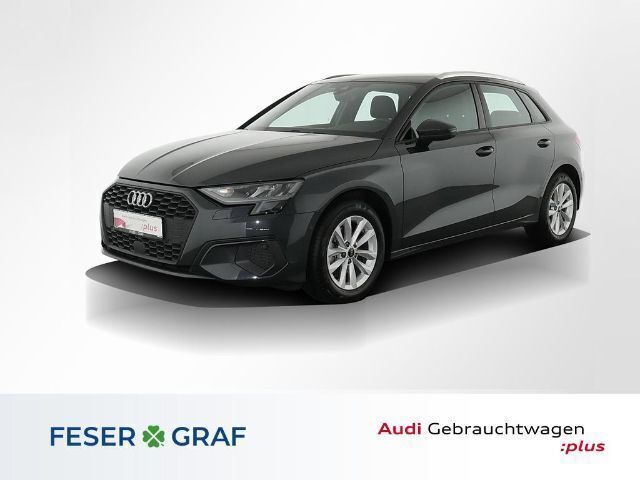 Manhattangrau metallic Gebraucht 2023 Audi A3 Sportback g-tron Business Limousine | 26.946 € (Fairer Preis) - Bild 1/2
