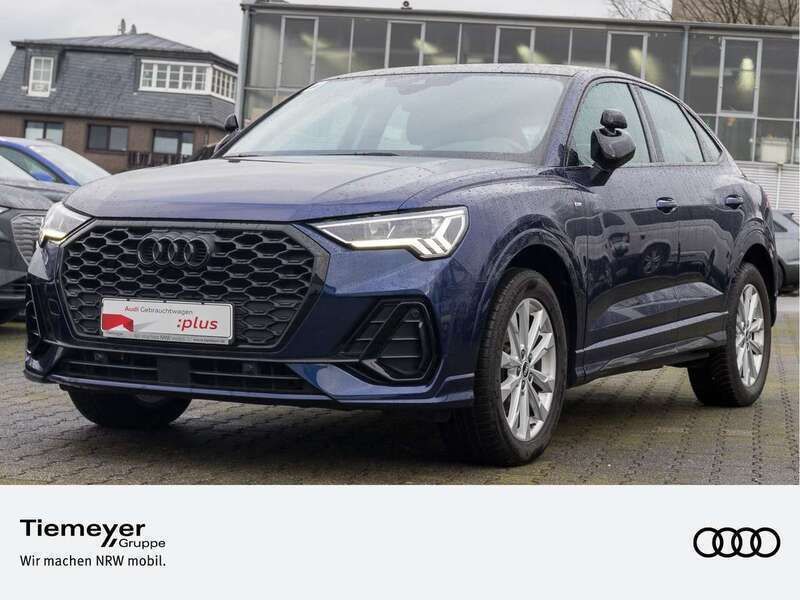 Navarrablau metallic Gebraucht 2021 Audi Q3 S-Line SUV | 30.640 € (Fairer Preis) - Bild 1/4