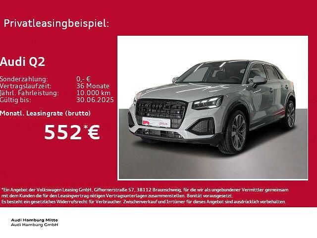 Gebraucht Audi Q2 Advanced Plus 150 PS (110 kW) 2024 Pfeilgrau perleffekt SUV