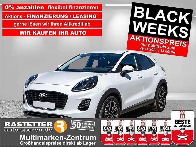 Frozen white Neu 2025 Ford Puma Titanium SUV | 21.980 € (Superpreis) - Bild 1/4
