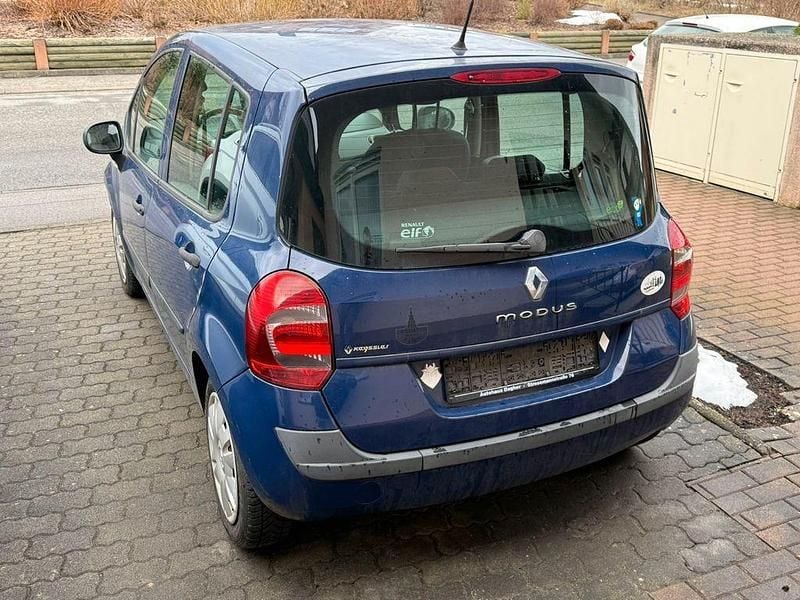 Gebraucht Renault Modus Avantage 75 PS (55 kW) 2010 Blau Van / Kleinbus