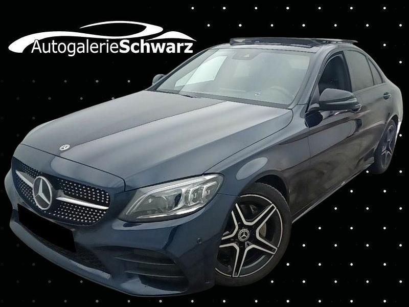 Amg cavansitblau metallic Gebraucht 2020 Mercedes C220 AMG Limousine | 25.990 € (Teuer) - Bild 1/3