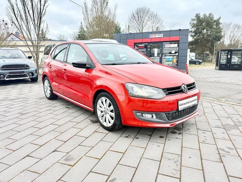 Gebraucht VW Polo Style 90 PS (66 kW) 2011 Orange Kleinwagen
