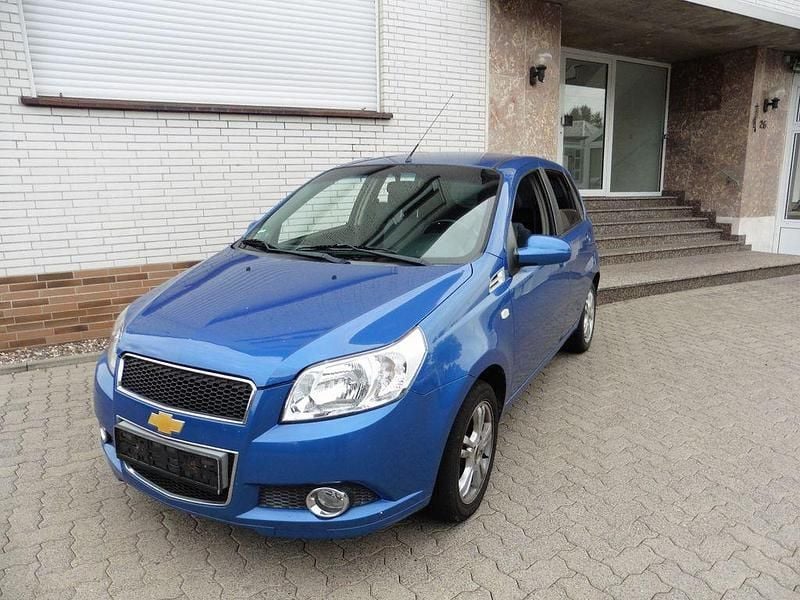Gebraucht Chevrolet Aveo LT 101 PS (74 kW) 2008 Blau Kleinwagen