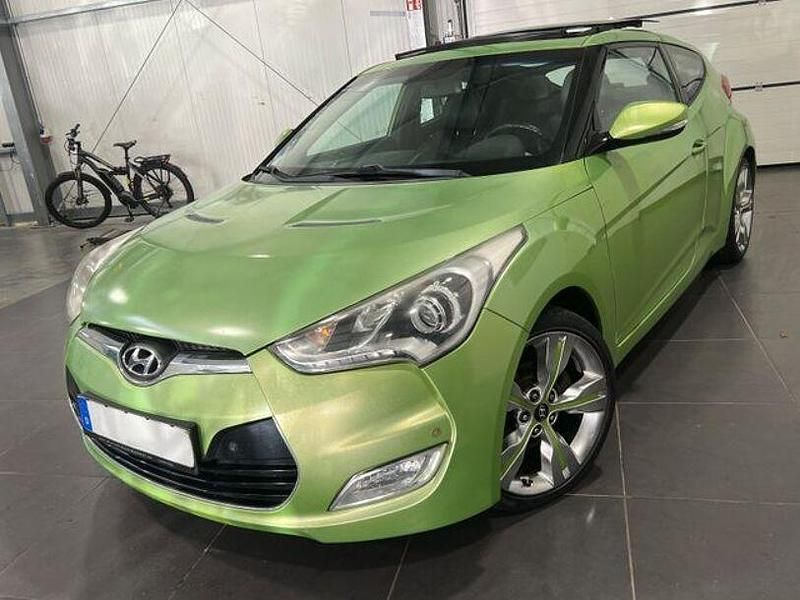 Grün Gebraucht 2011 Hyundai Veloster Kleinwagen | 4.495 € (Superpreis) - Bild 1/4