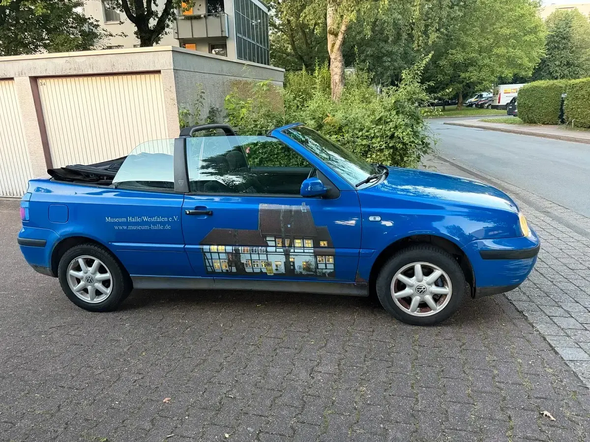 Gebraucht VW Golf Cabriolet 101 PS (74 kW) 1998 Blau Cabrio
