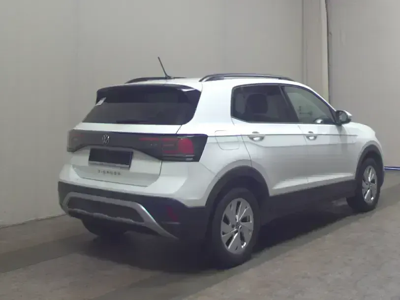 Gebraucht VW T-Cross Life 95 PS (69 kW) 2024 Weiss SUV